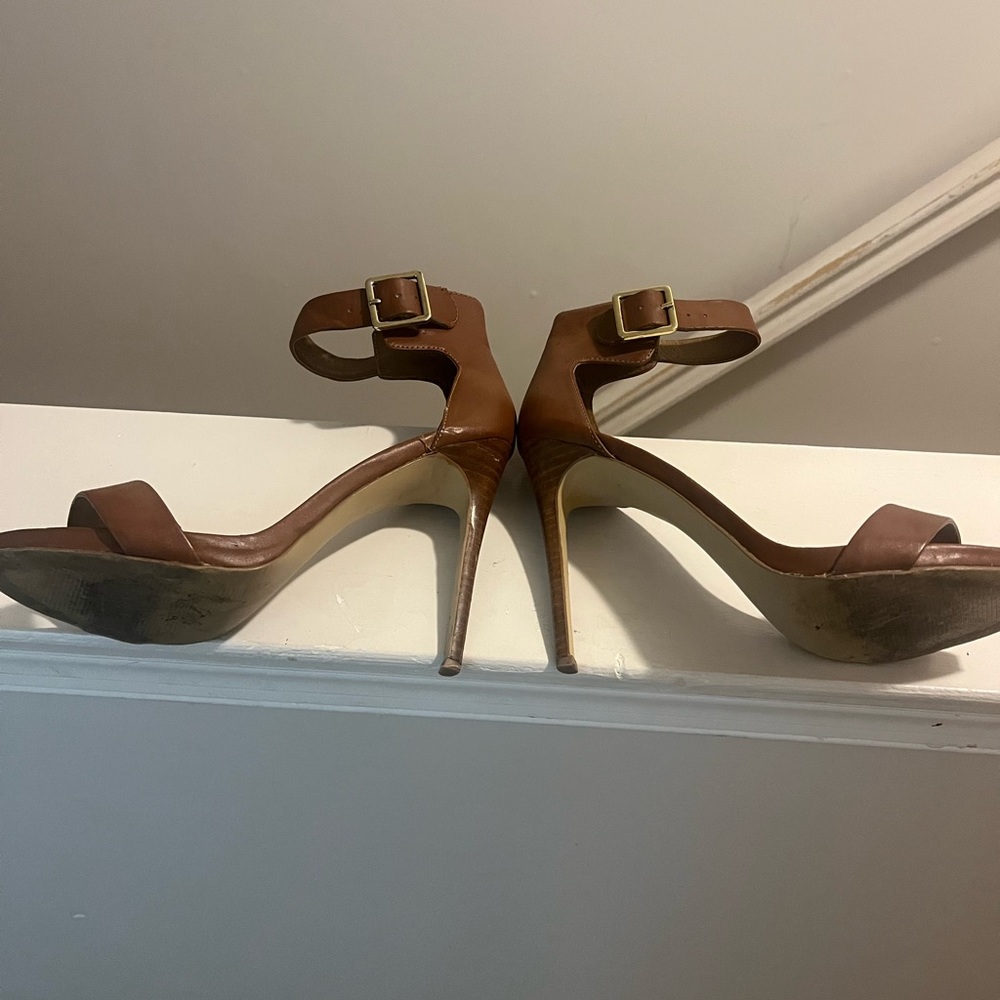 Worn! Size 10 Brown Marlene Cognac